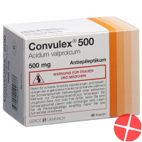 Convulex Kapseln 500mg 60 Stück Convulex Kapseln 500mg 60 Stück