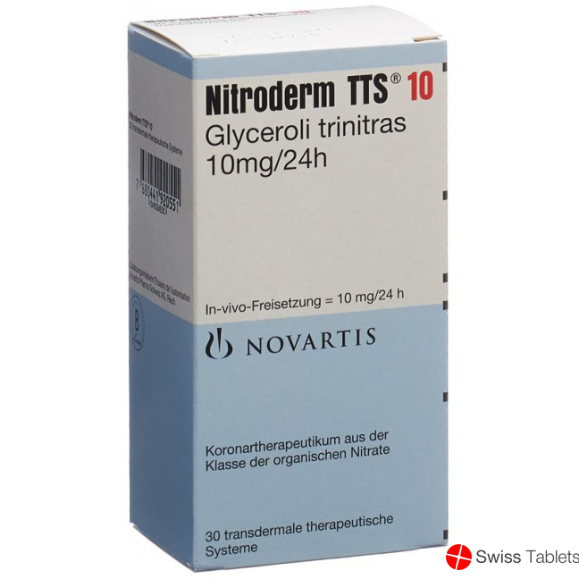Nitroderm 10 Tts 10 Mg/24h 30 Stück buy online