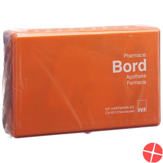 IVF Bord Apotheke Kunststoffkoffer 26x17.5x8cm Orange