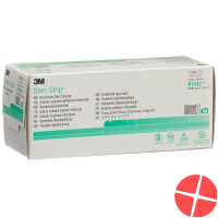 3M Steri Strip 6x38mm Weiss Verstärkt 6x 50 Stück