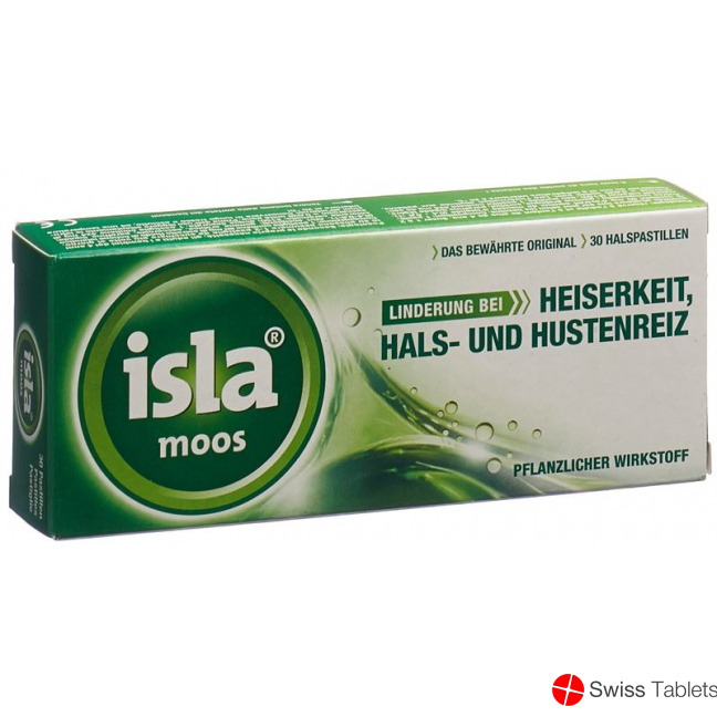Isla Moos Pastillen 30 Stück buy online