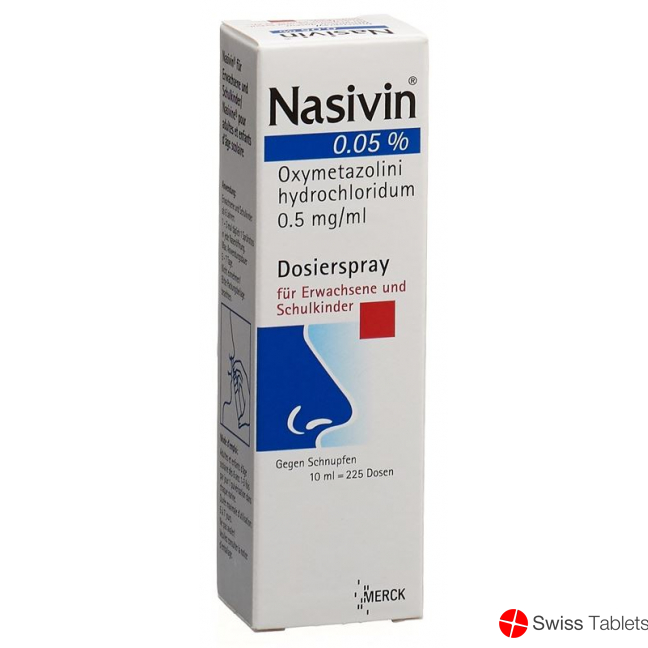 Nasivin Dosierspray 0.05% Erwachsene 10ml buy online