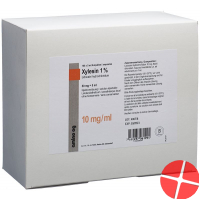 Xylesin Injektionslösung 1% 100 Ampullen 5ml Xylesin Injektionslösung 1% 100 Ampullen 5ml