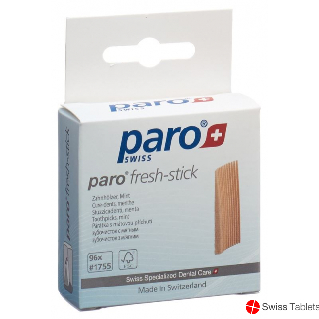 Paro Fresh Stick Zahnholz Mittel Mint 96 Stück buy online
