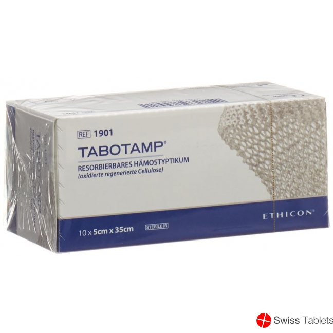 Tabotamp Original Resorbierbares Hämostyptikum 5x35cm 10 Stück buy online