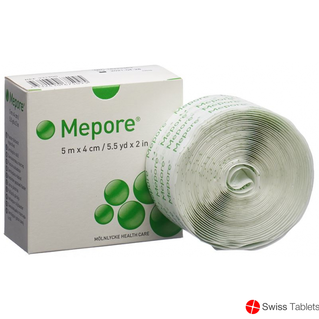 Mepore Wundverband 5mx4cm Wundkissen 1.5cm buy online