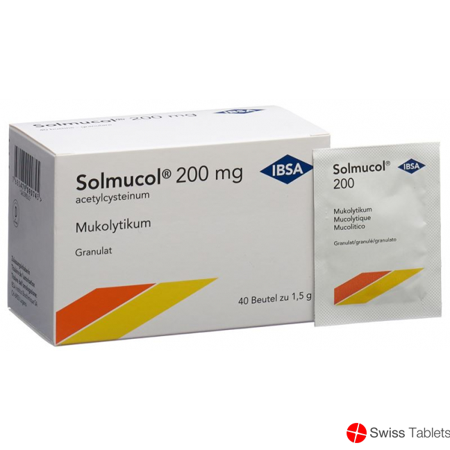 Solmucol 200mg 40 Beutel buy online