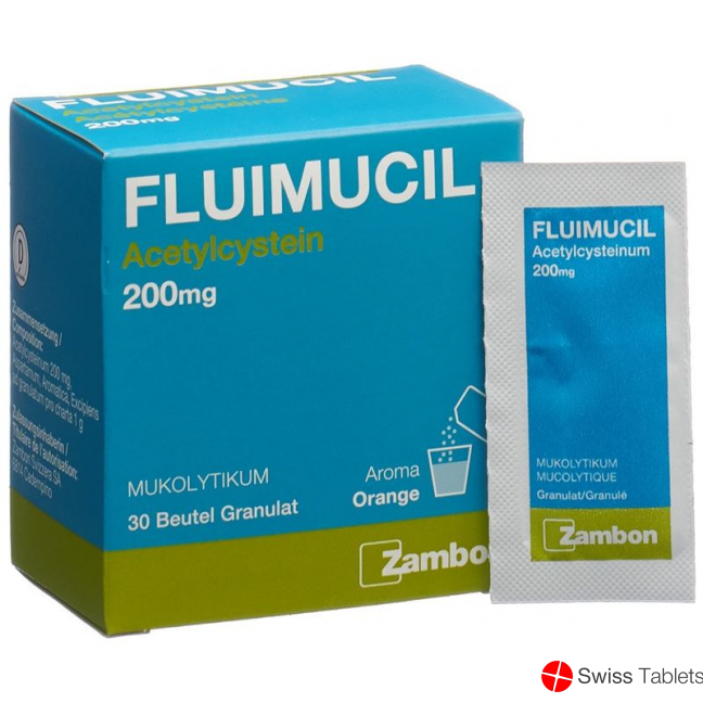 Fluimucil 200mg 30 Beutel buy online