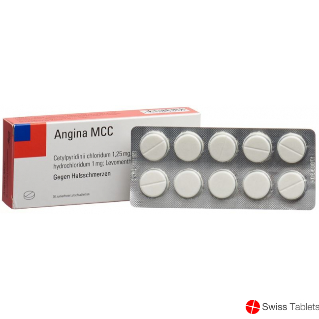 Angina Mcc Streuli Lutschtabletten 30 Stück buy online