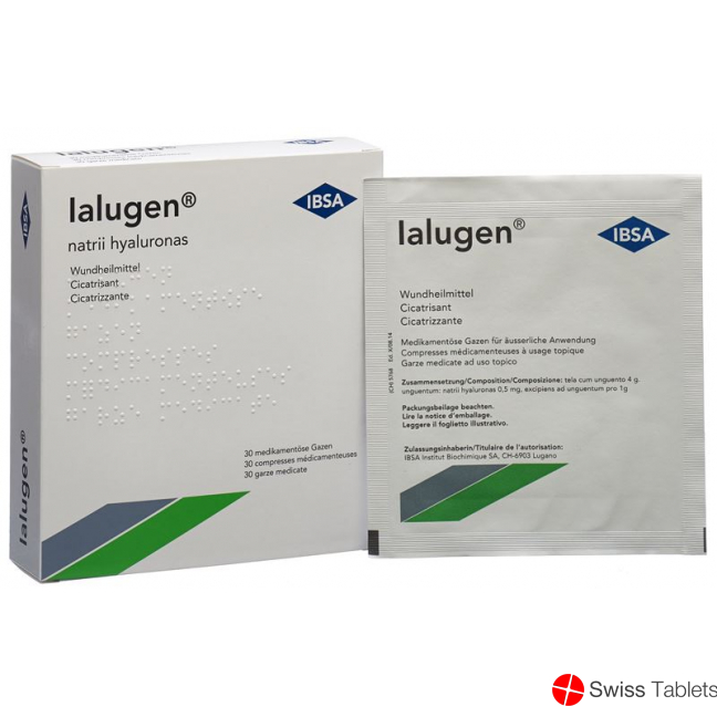 Ialugen Medizinalgaze 10x10cm 30 Stück buy online