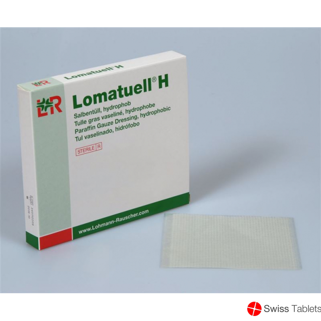 Lomatuell H Salbenkompresse 10x30cm Steril 10 Stück buy online
