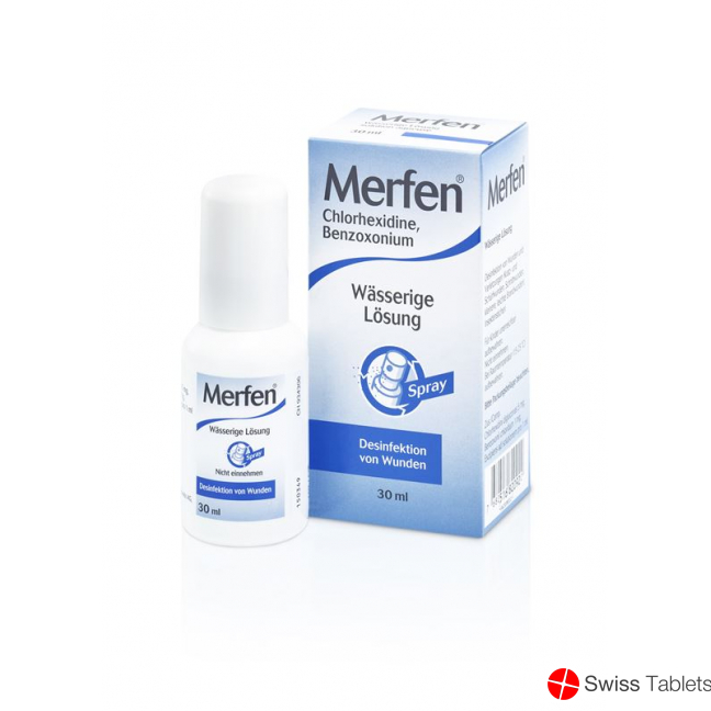 Merfen Lösung Farblos Spray 30ml buy online
