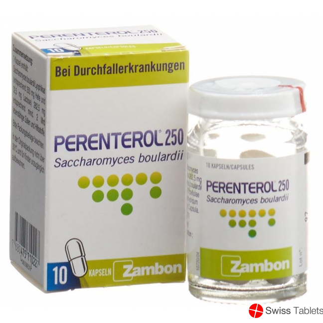 Perenterol 250mg 10 Kapseln buy online