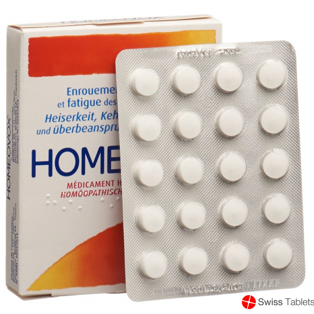 Homeovox Tabletten 60 Stück buy online