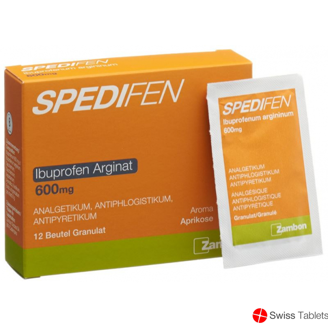 Spedifen 600mg 12 Granulate buy online