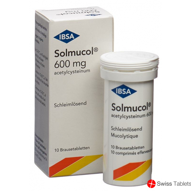 Solmucol 600mg 10 Brausetabletten buy online