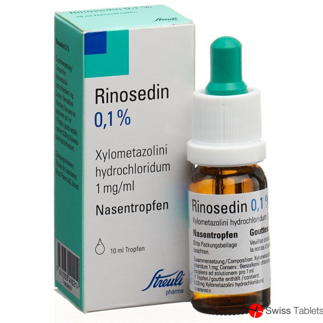 Rinosedin Nasentropfen 0.1% 10ml buy online
