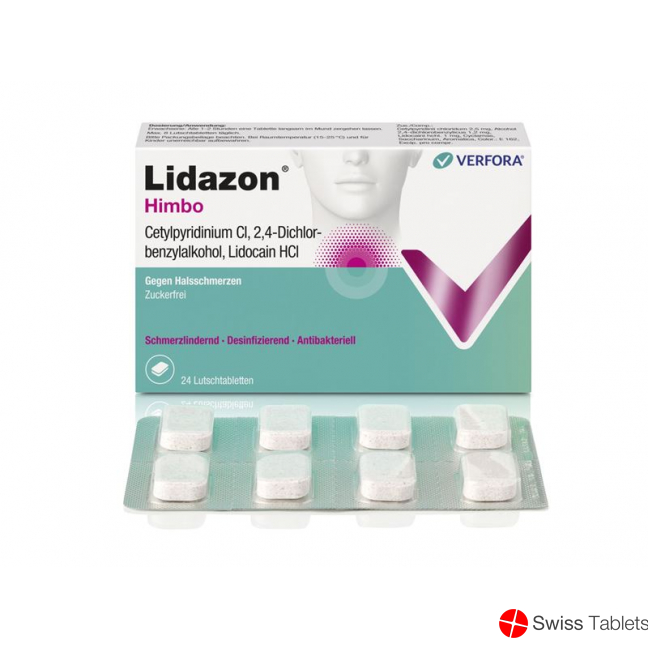 Lidazon Himbeer 24 Lutschtabletten buy online