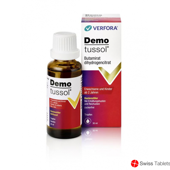 Demo Tussol Hustentropfen 30ml buy online