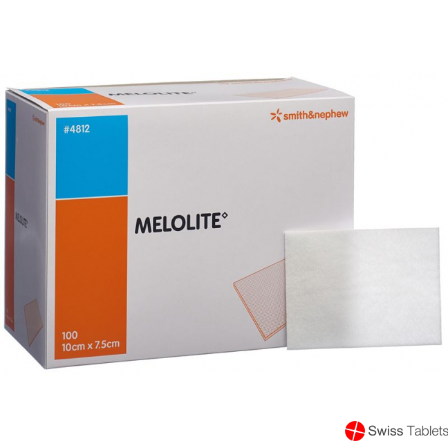 Melolite Wundkompresse 10cmx7.5cm 100 Beutel buy online