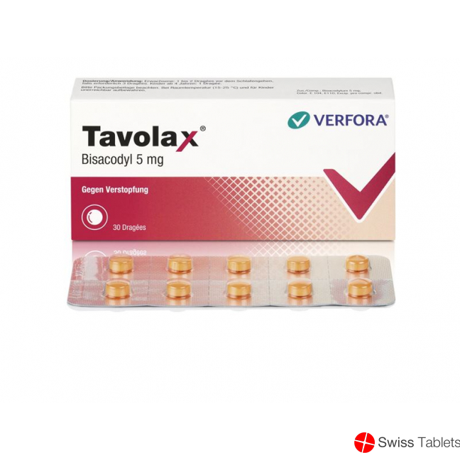Tavolax 5mg 30 Dragées buy online