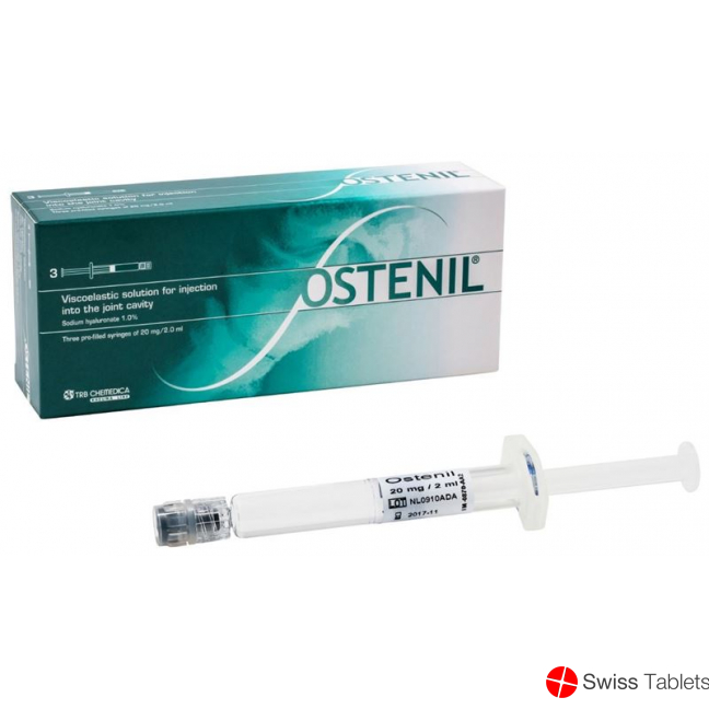 Ostenil Injektionslösung 20mg/2ml Fertigspritzen 3 Stück buy online