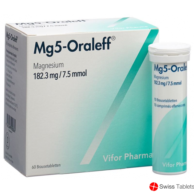 Mg5 Oraleff 60 Brausetabletten buy online