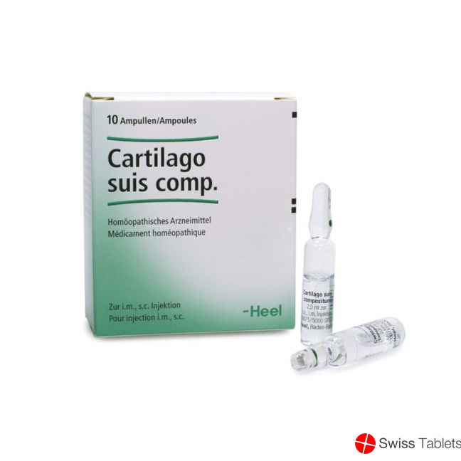 Cartilago Suis Comp Heel Injektionslösung 10 Ampullen 2ml buy online