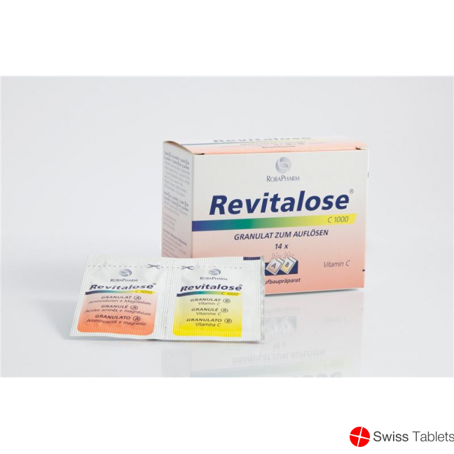 Revitalose C 1000 Granulat Set A+b Doppel Beutel 14 Stück buy online