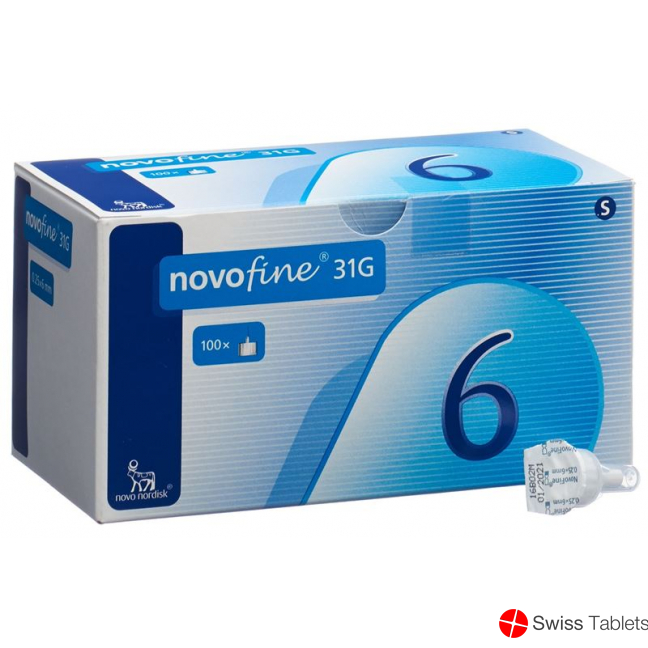 Novofine Injektionsnadeln 6mm 31g 100 Stück buy online