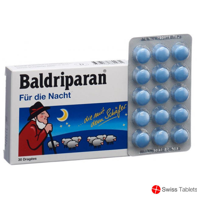 Baldriparan für die Nacht 30 Dragees buy online