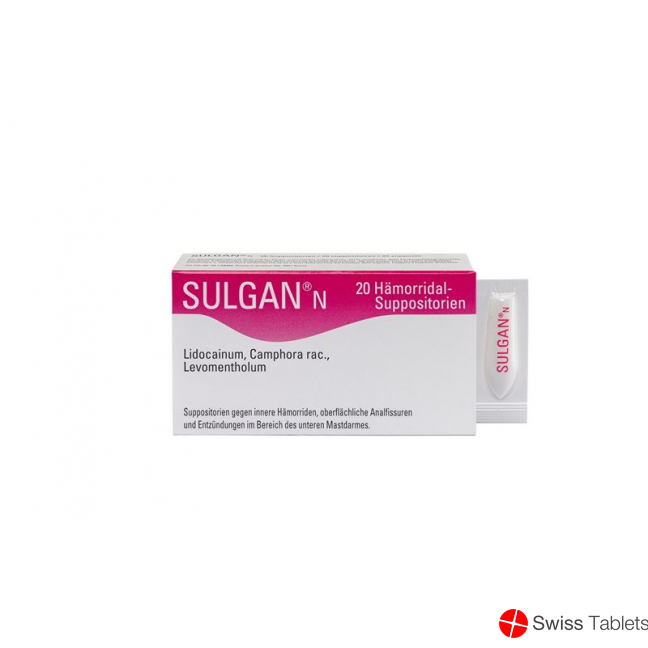 Sulgan N 20 Zäpfchen buy online