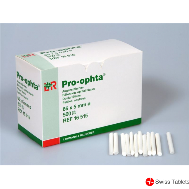 Pro-Ophta Augenstäbchen Weiss Steril 20x 20 Stück buy online
