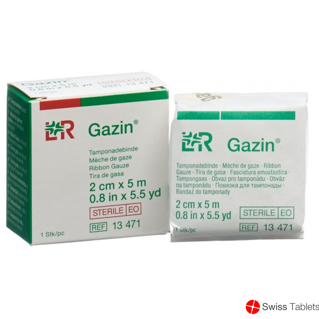 Gazin Tamponadebinde 2cmx5m Steril buy online