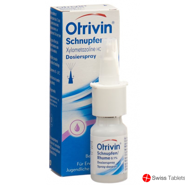 Otrivin Schnupfen Dosierspray 0.1% 10ml buy online