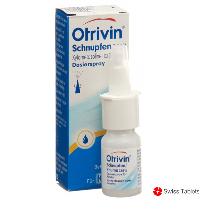 Otrivin Schnupfen Dosierspray 0.05% 10ml buy online