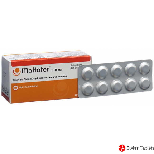 Maltofer Kautabletten 100mg 100 Stück buy online