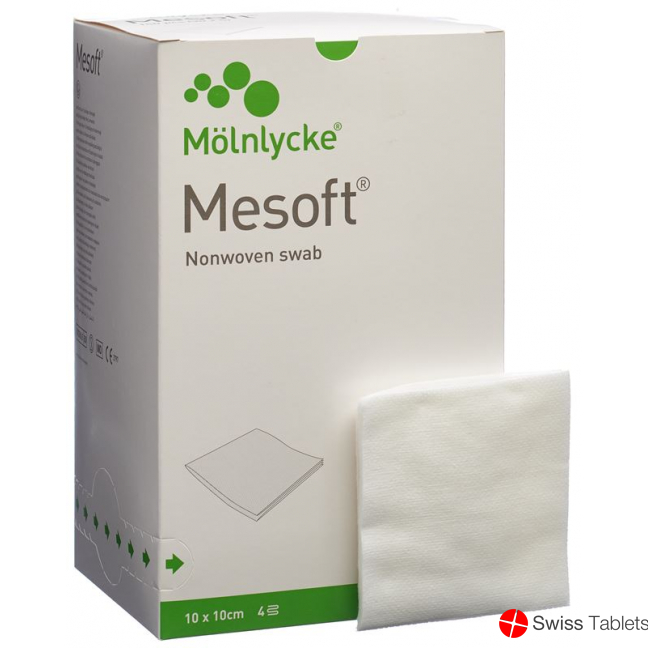 Mesoft Vlieskompressen 10x10cm Steril 30x 5 Stück buy online