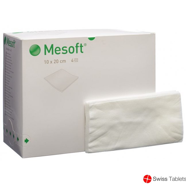 Mesoft Kompressen 10x20cm Steril 24x 5 Stück buy online