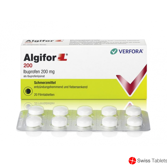 Algifor L 200mg 20 Filmtabletten buy online Algifor L 200mg 20 Filmtabletten buy online