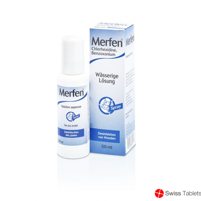 Merfen Lösung Farblos Spray 50ml buy online
