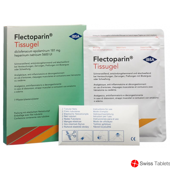 Flectoparin Tissugel 7 Pflaster buy online