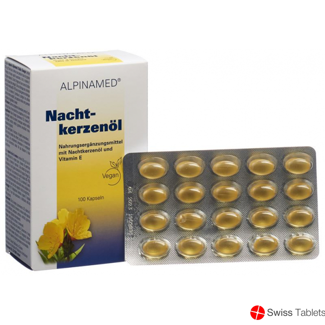 Alpinamed Evening Primrose Oil Capsules 100 pieces buy online