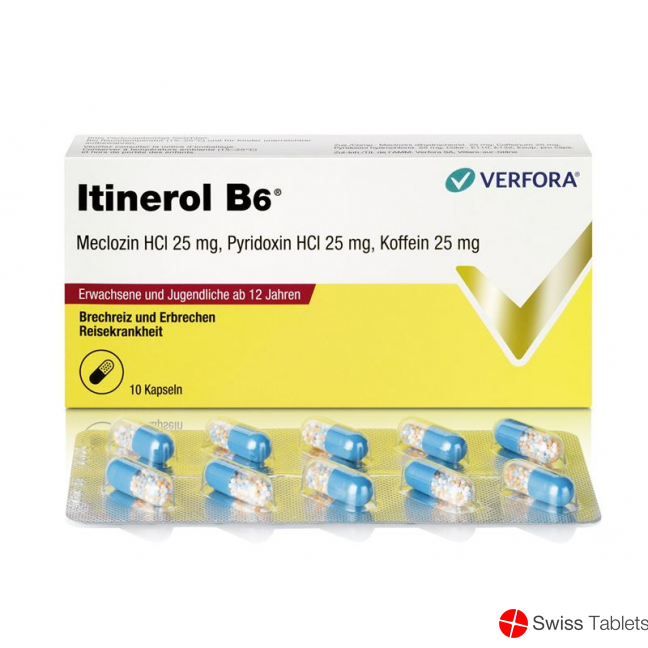 Itinerol B6 10 Kapseln buy online