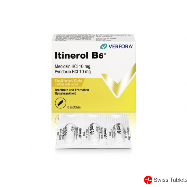 Itinerol B6 Zäpfchen Bebe 6 Stück buy online