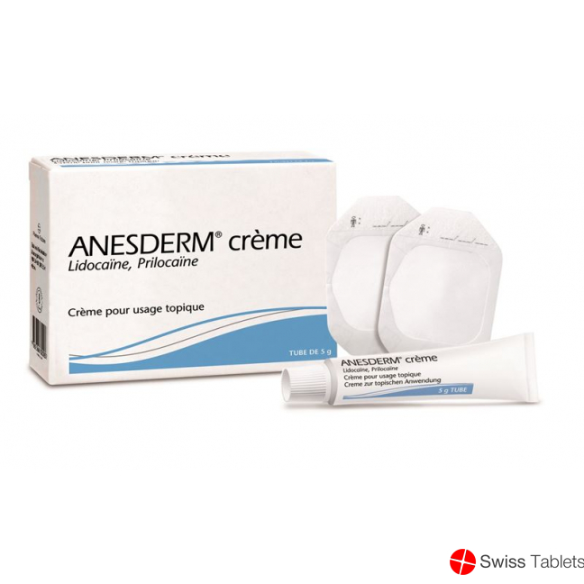 Anesderm Creme 5% Tube 5g buy online