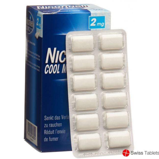 Nicotinell Cool Mint 2mg 96 Kaugummi buy online