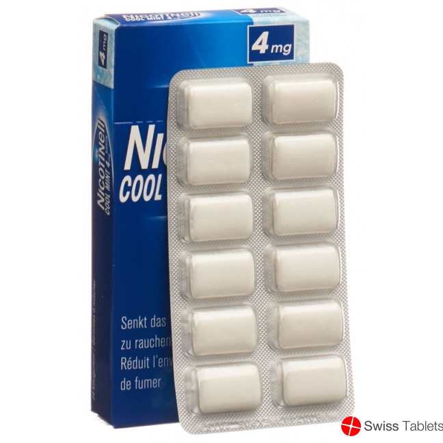 Nicotinell Cool Mint 4mg 24 Kaugummi buy online