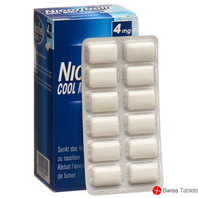 Nicotinell Cool Mint 4mg 96 Kaugummi buy online