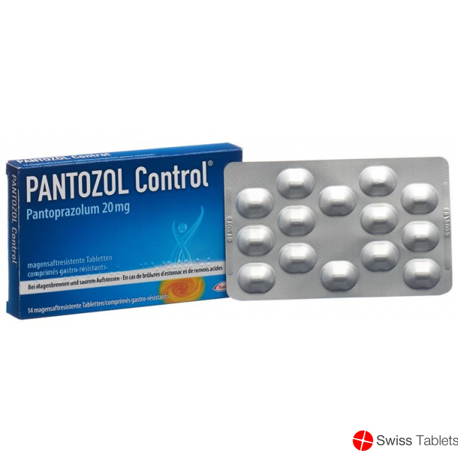 Pantozol Control 20mg 14 Tabletten buy online